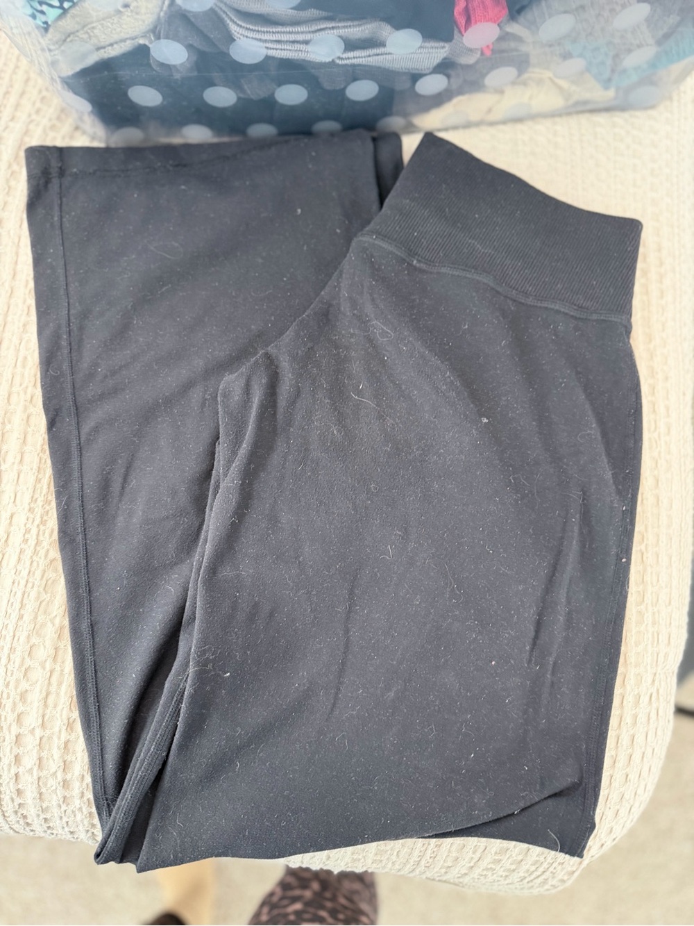 lululemon athletica Black Wide Leg Pants
